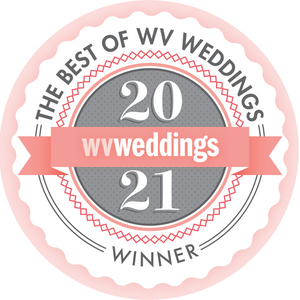 Best of WV Weddings 2021 Winner Sticker